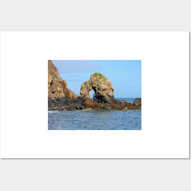 Les Fontaines Bay, Sark Wall Art by HazelWright